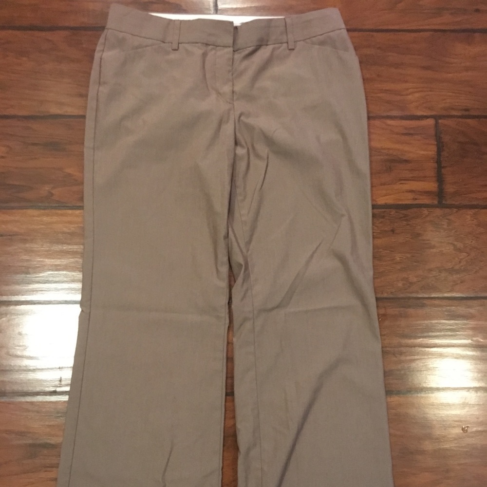 Express Editor Pants Size 8 Regular Brown - image 2